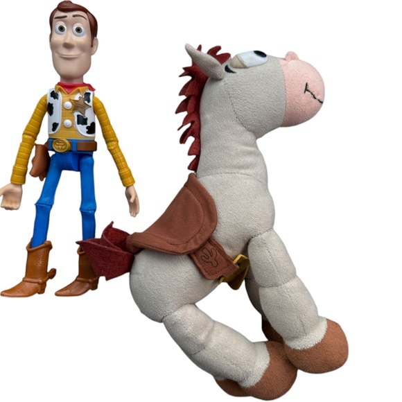 Disney Toy Story child youth Woody doll with  horse - Picture 7 of 8